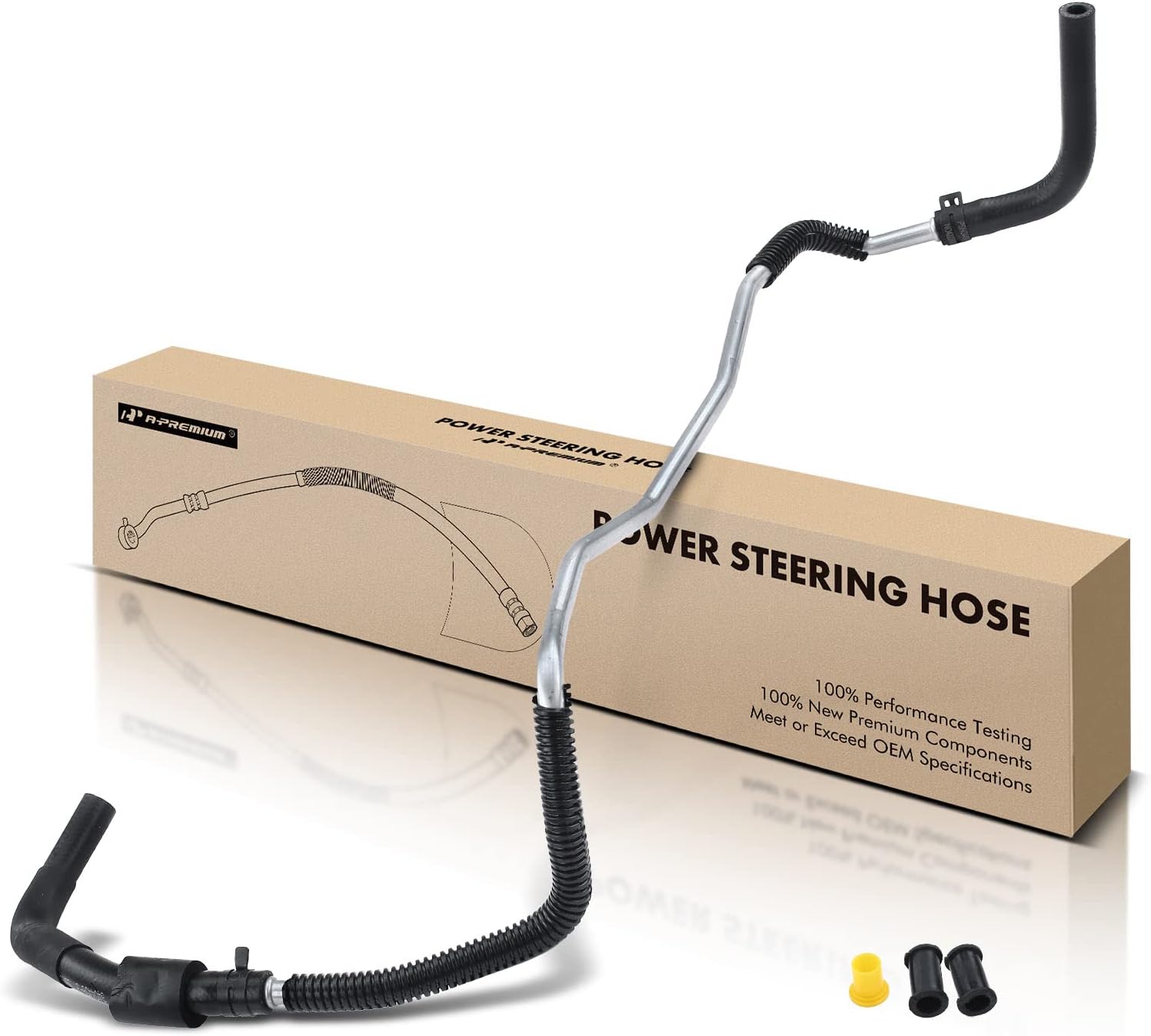 A-Premium Power Steering Hose Return Hose Line Assembly Compatible with Toyota Camry 1992-1996 Avalon 1995-1999 2.2L 3.0L To Reservoir