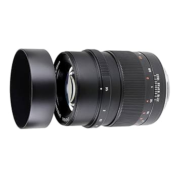 Amazon.co.jp: Mitakon Zhongyi Speedmaster 65mm f/1.4レンズ