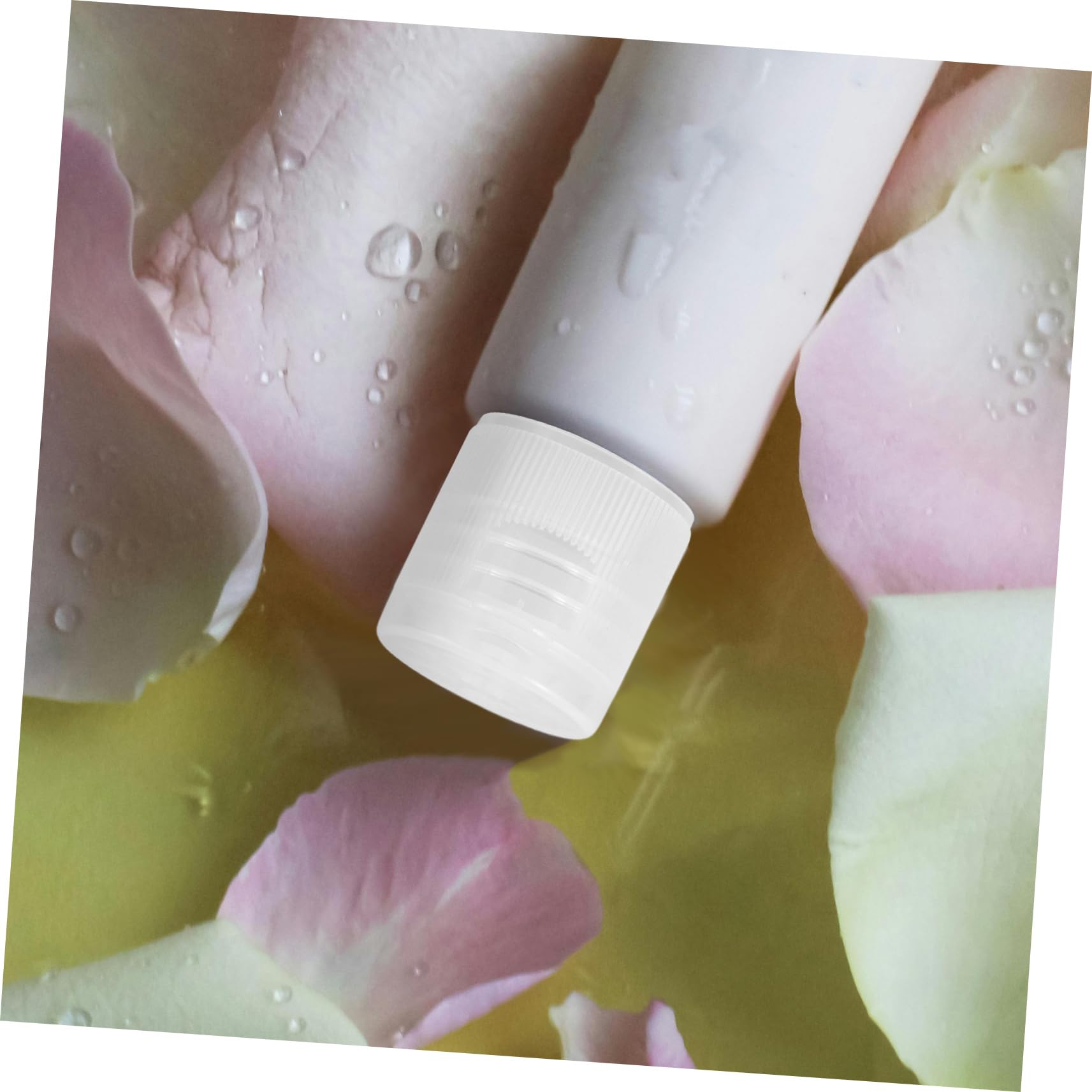 Mikinona 30pcs Plastic Toothpaste Caps Silicone Self Closing for Boys and Girls Travel Toiletry Bottles