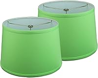 Vista 27 de FenchelShades.com - Juego de 2 pantallas de lámpara de 10 pulgadas de diámetro superior x 12 pulgadas de diámetro inferior x 8 pulgadas de altura