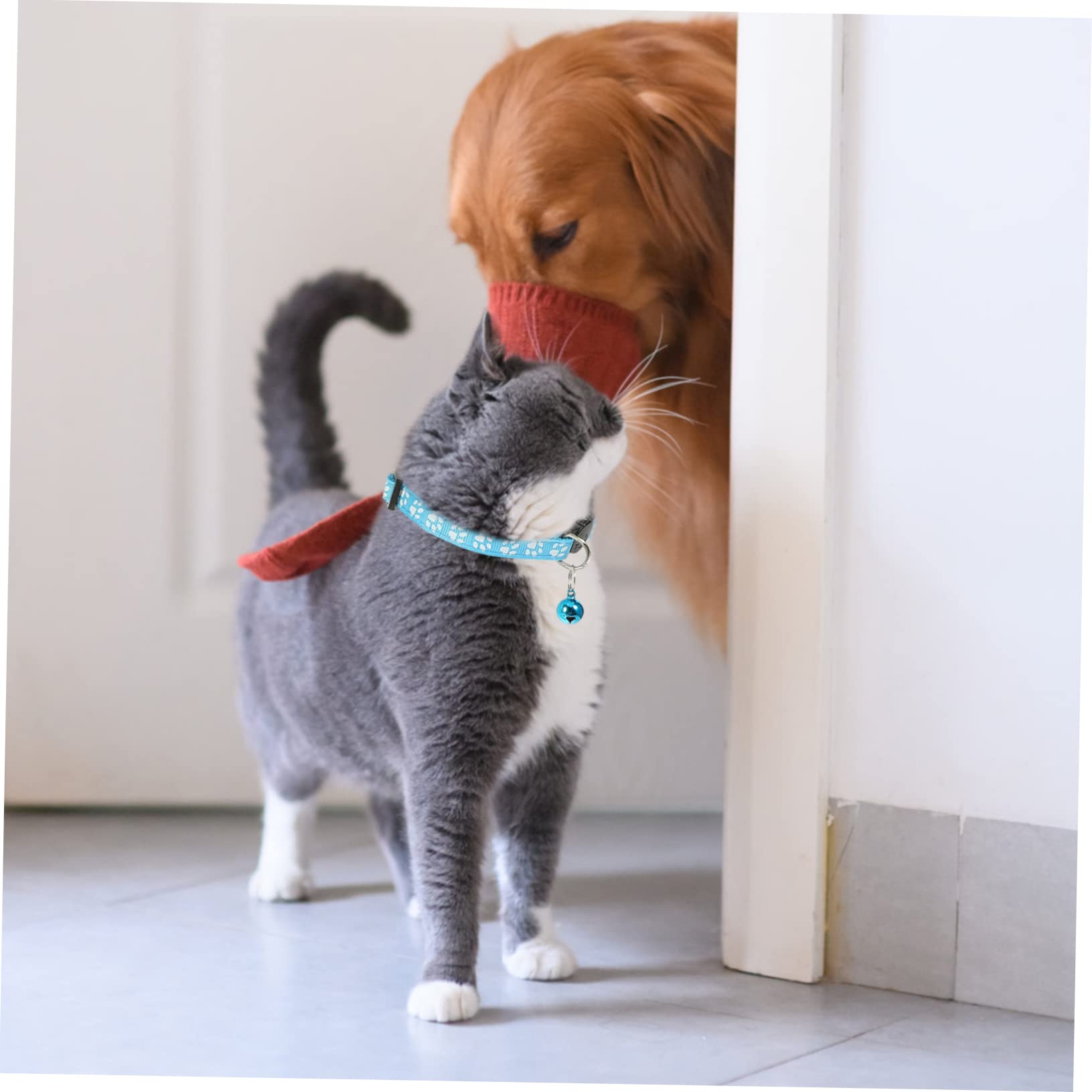 POPETPOP 25stücke Verstellbare Katzenhalsbänder Mit Glöckchen Bunten Farben Komfortables Und Dekoratives Für Kätzchen Und