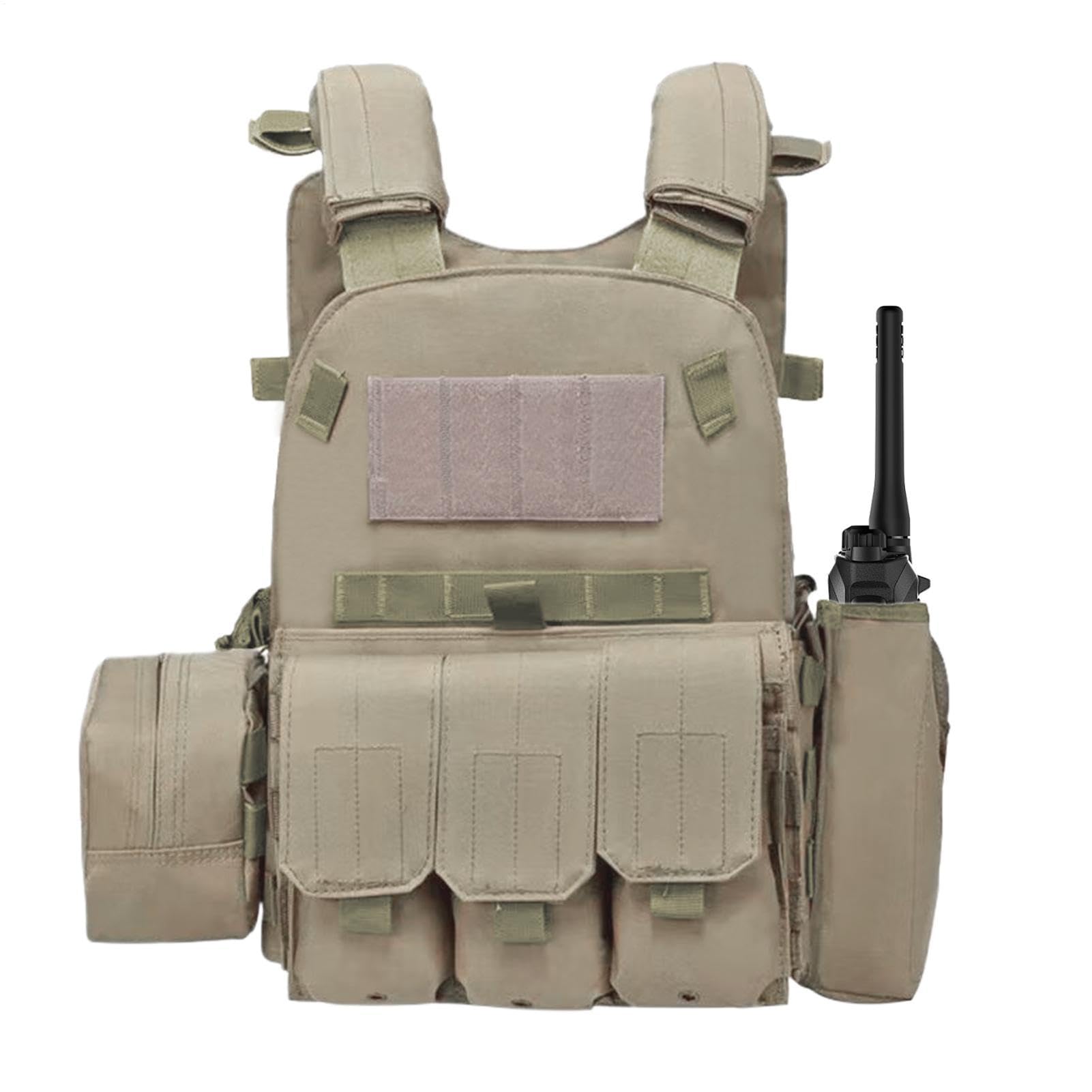 Airsoft Chest Rig Adjustable Protective Multiple Pouches Chest Rig