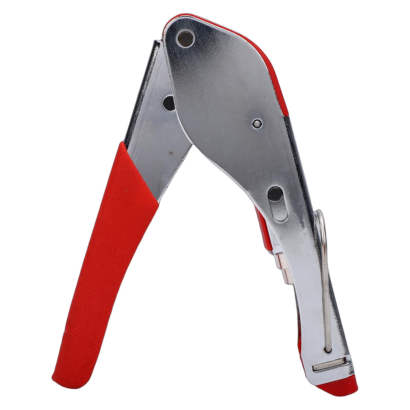 Ejoyous Pinza Crimpatrice Ethernet, Struttura in Acciaio Temprato, Pinza Crimpatrice RJ45 Precisa con Spelafili, Ideale per Tecnici di Rete e Fai da Te (WX-518A)