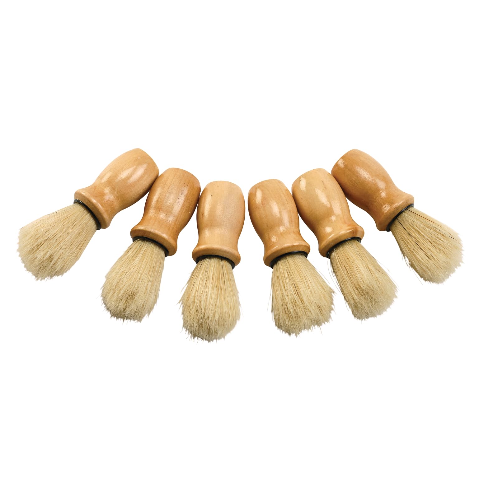 Colorations(r) Shaving Paint Brushes, Set of 6, Kids Paint Brushes Chunky Paint brushes, Kids Craft Projects, Easy to Grip, Use with all types of Paint, Fun to Use with our Coloraitons Foam Paint!