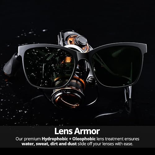 Miniatura 5 de Extremus Gafas de sol polarizadas blancas 100% protección UV EVONIK TR90, montura para conducir, pescar, hombres y mujeres