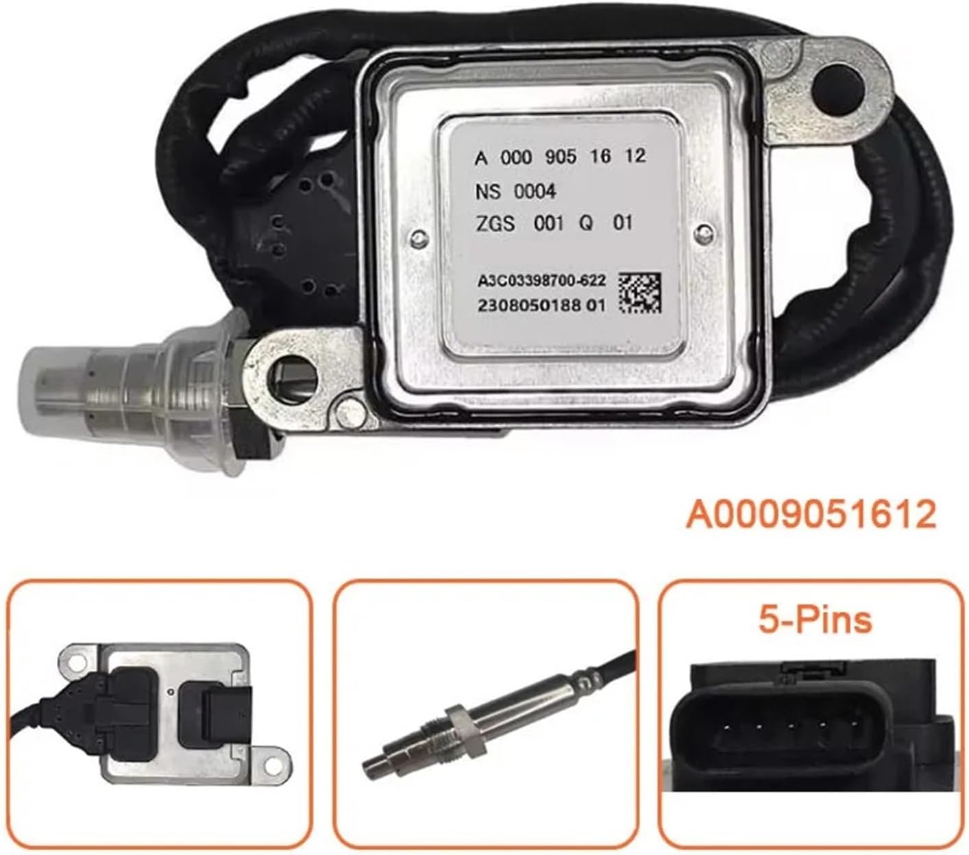 A0009051612 窒素酸素 Nox センサー メルセデスベンツ W164 W166 W205 W212 W221 W222 と Nox酸素センサー、メルセデスベンツW164  W166 W205 W212 W221 W222 A0009051612 A 000 窒素酸素センサー、メルセデスベンツ W164 W166 W205  W212 W221 W222 W251 A0009051612 0 ...