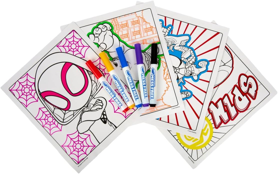 Crayola Color Wonder Spidey His Amazing