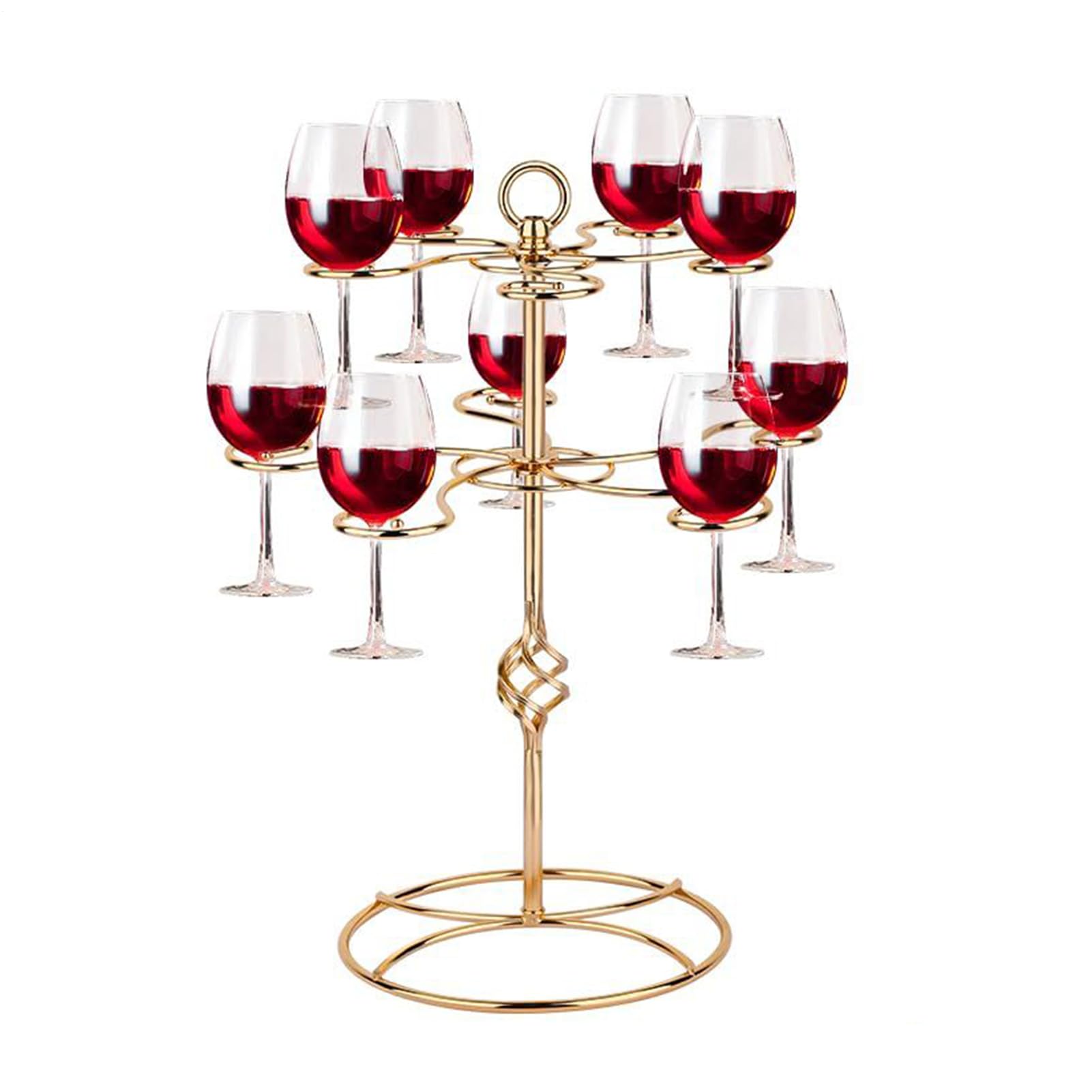 Generico Albero per Cocktail Display per Bevande A Due Livelli con Dieci