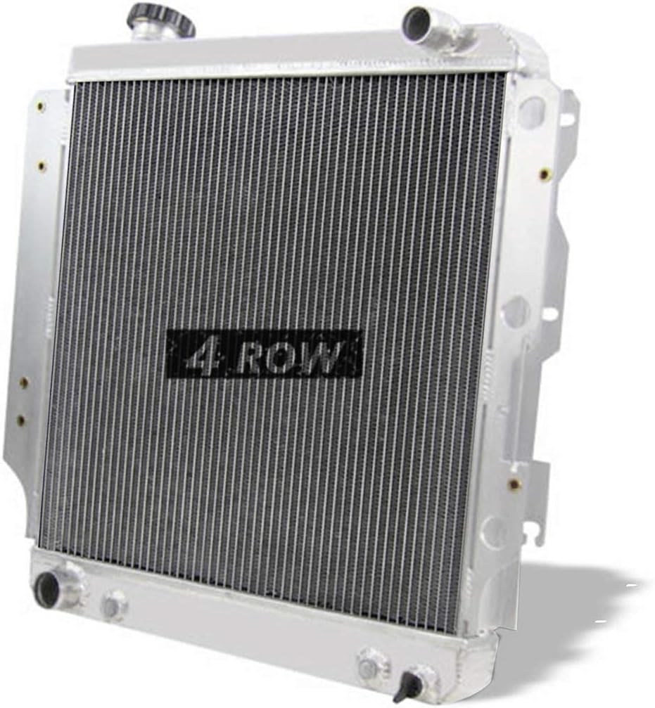 CoolingSky 62MM 4 Row Core Aluminum Radiator for 1987-2006 Jeep Wrangler YJ TJ 2.4 2.5 4.0 4.2 - Direct Parts
