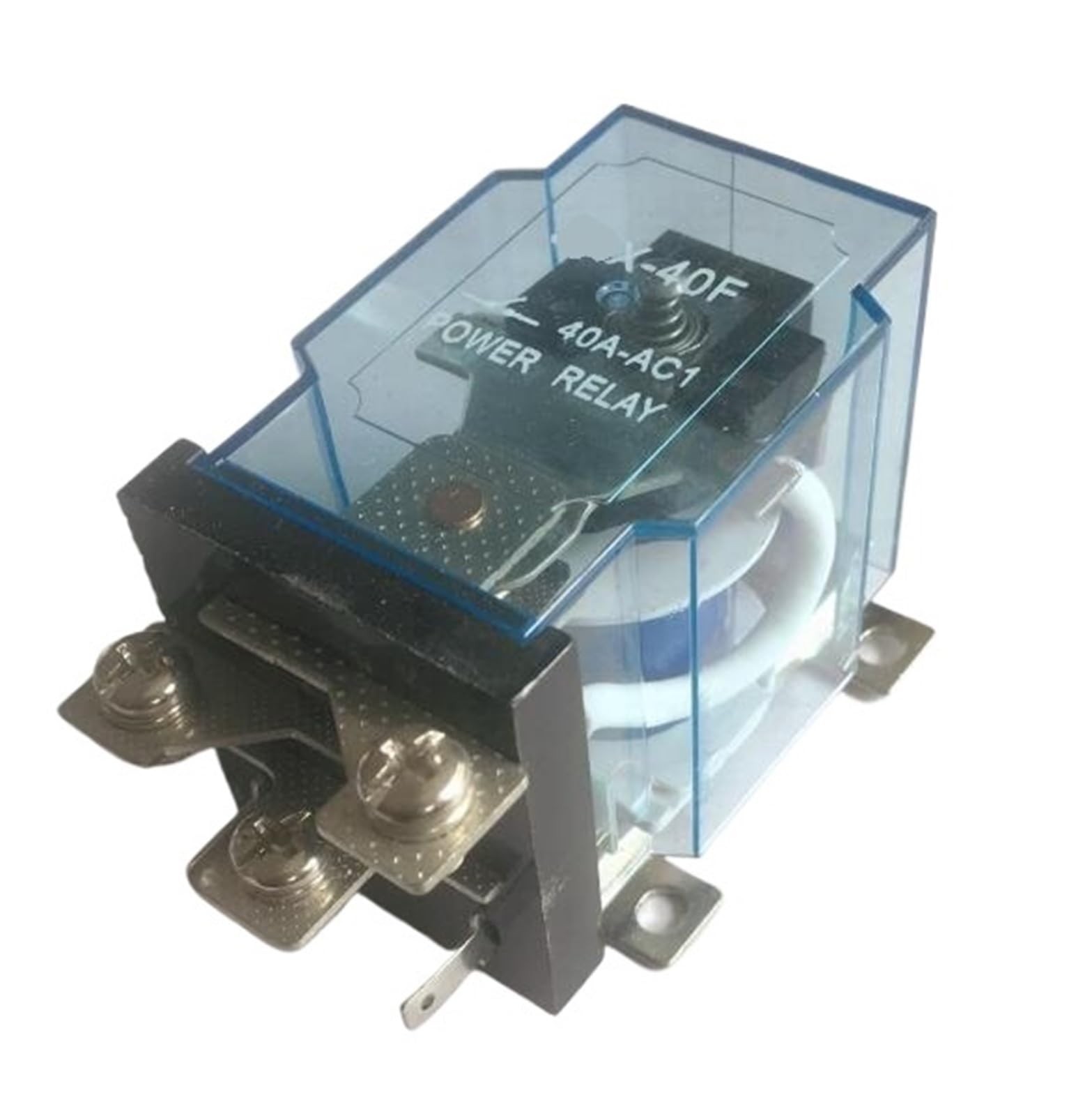 Relé de alta potencia JQX-40F 1Z con contactos de plata para alta tensión AC110V 3