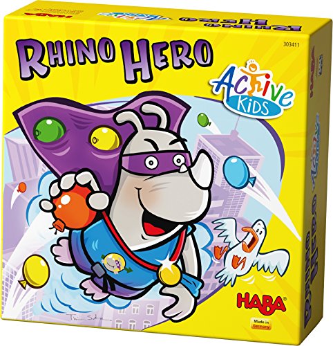 Preisvergleich Produktbild Haba 303411 - Rhino Hero, Active Kids Würfelspiel