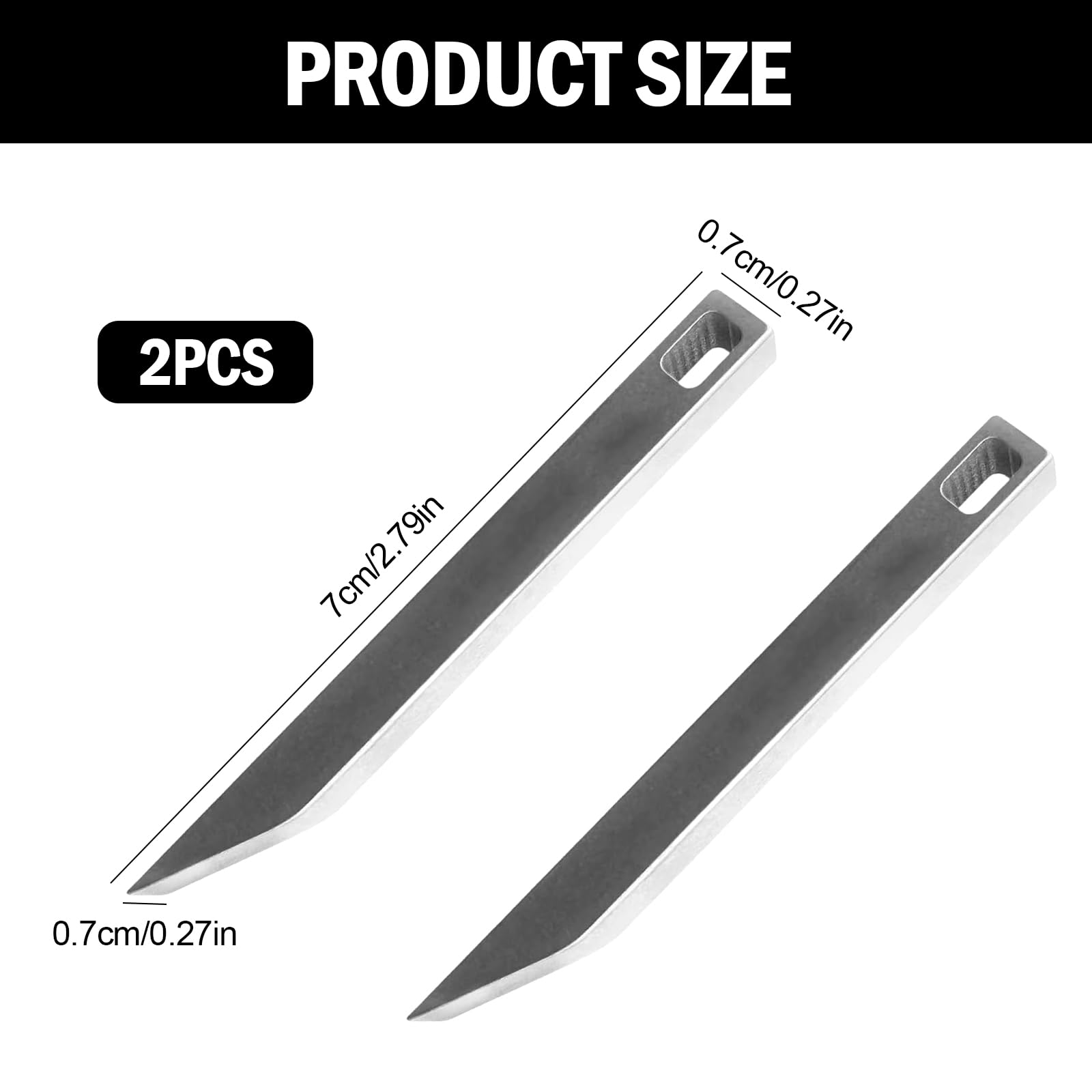 Mighty Mini Bar, Ultra Minimalist Slim Prybar Multitool, Portable Multitool EDC Gearbox, Key Ring Pry Tool, Pack of 2 - Image 2