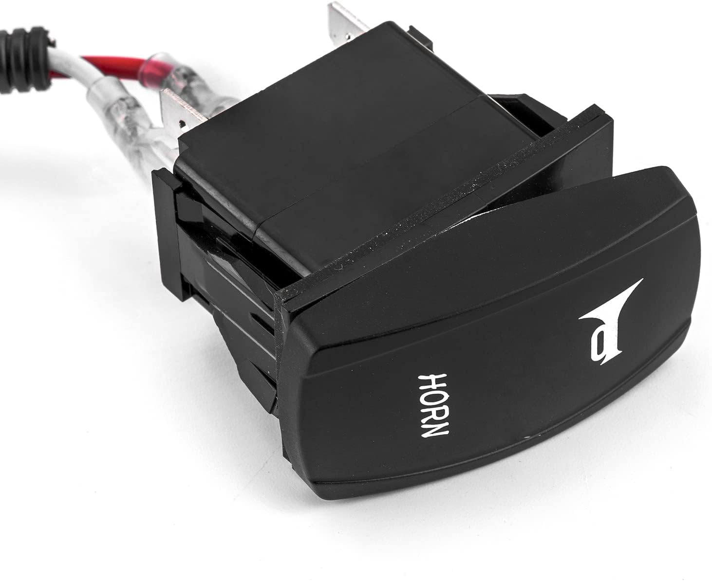 WeiSen UTV ATV Turn Signal Kit with 2 Pack 130DB Horn Kit, Universal Street Legal Turn Signal Blinker Kit with Rocker Switch Compatible with Polaris RZR Ranger Maverick X3 Pioneer Talon