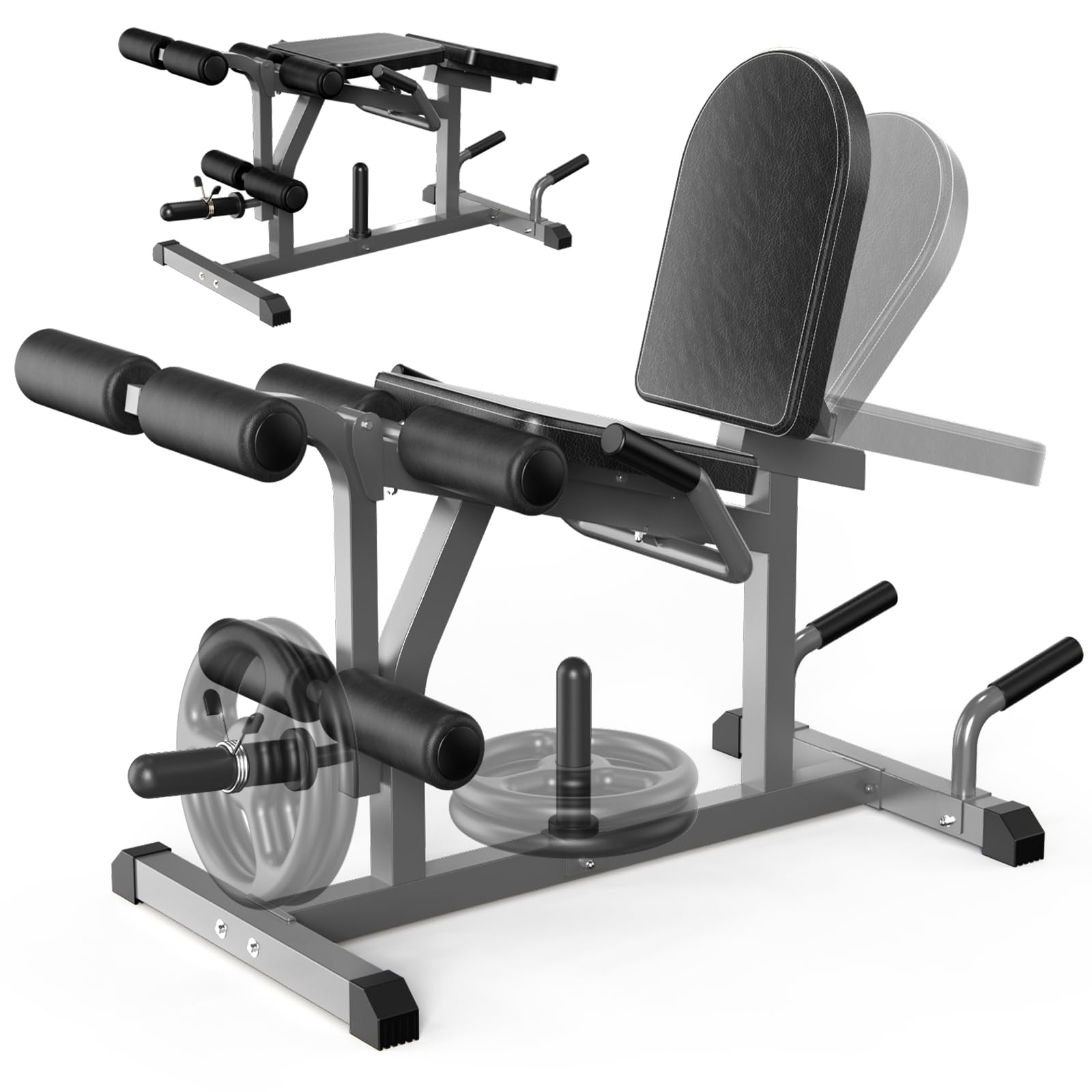 Z ZHICHI 2-in-1 Leg Curl Extension Machine