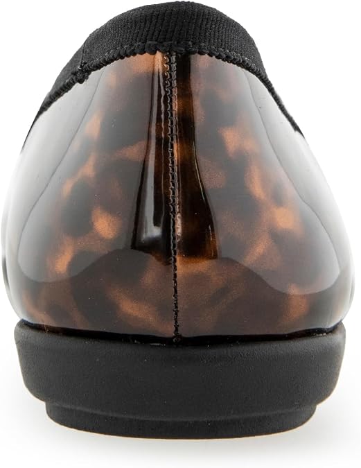 Aerosoles Women's Homebet Ballet Flat, Java Tortoise Patent, 8M