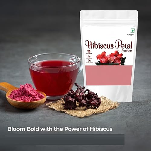 Miniatura 3 de 100% Natural Hibiscus Petal Powder Multi-Purpose 100g