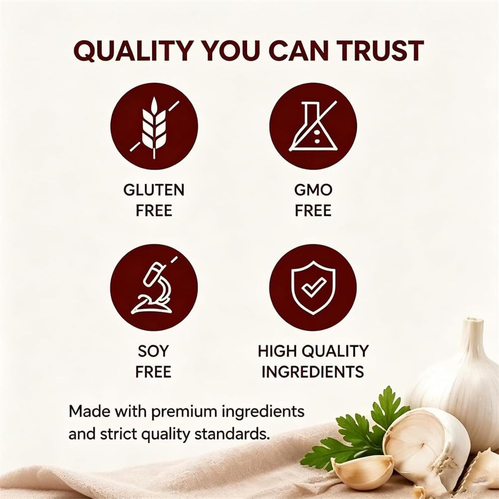 Vitalisse AJO Envejecido, Extracto De Aio Envejecido Sin Olor, Odorless Aged Garlic Extract, Organic Garlic Supplement for Daily Wellness (3Box)