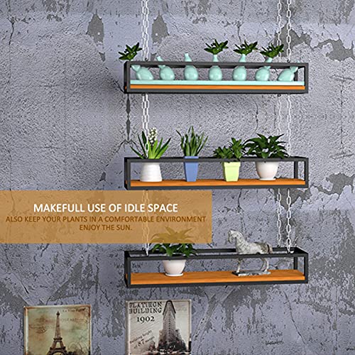Support de fleurs suspendu pour optimiser l'espace du balcon - 6