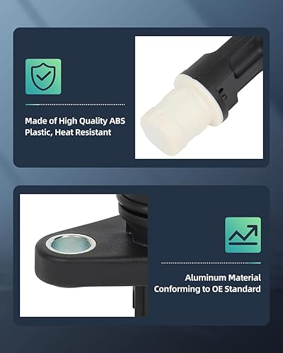 Miniatura 4 de SCITOO Sensor de posición del cigüeñal del motor de coche 37500R40A01 SU12915 para Honda Odyssey Accord para Acura RDX