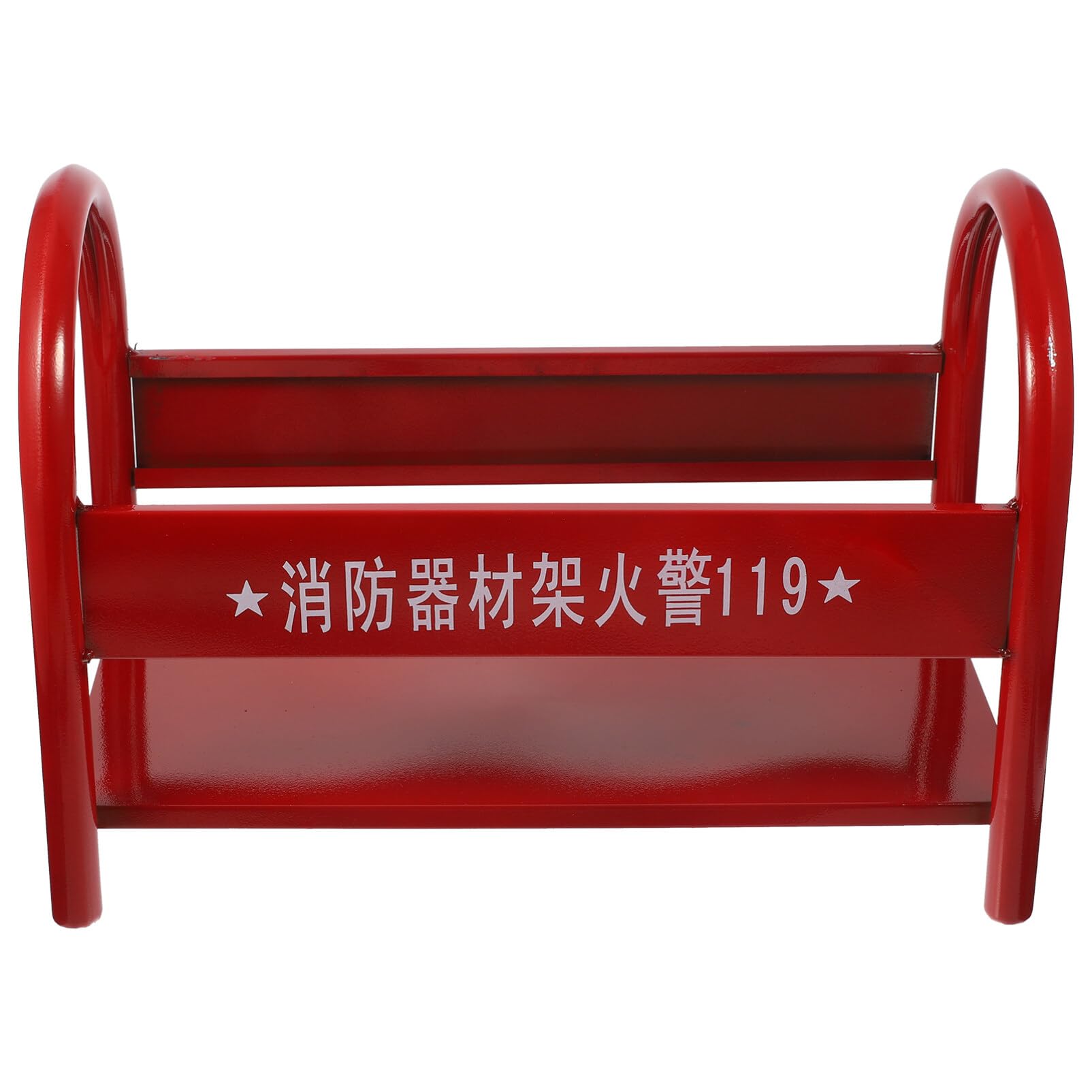 Soporte para Extintor de Incendios de Alta Resistencia Rojo | Hierro, Capacidad 2-4kg, Estructura Simple y Práctica, Acabado de Fabricación Delicada Estilo Aleatorio