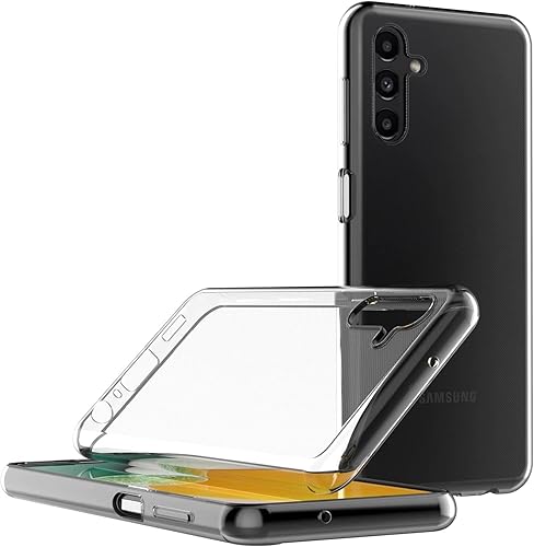 Miniatura 3 de MaiJin Funda para Samsung Galaxy A13 5G  Galaxy A04s (6.5 pulgadas) TPU suave goma gel parachoques transparente contraportada