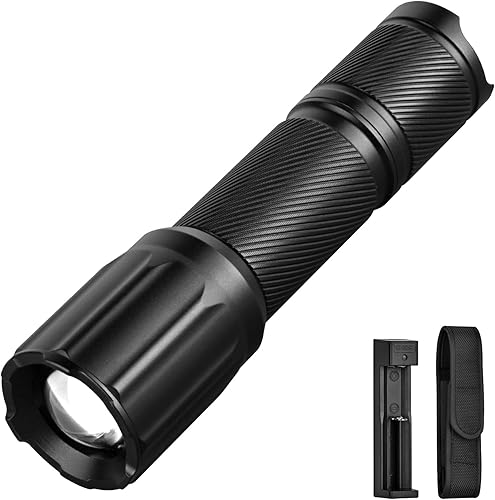 Miniatura 1 de ULTRAFIRE Linterna iluminadora IR, linterna LED IR de 850 nm para visión nocturna, mini iluminador infrarrojo táctico de largo alcance, enfoque
