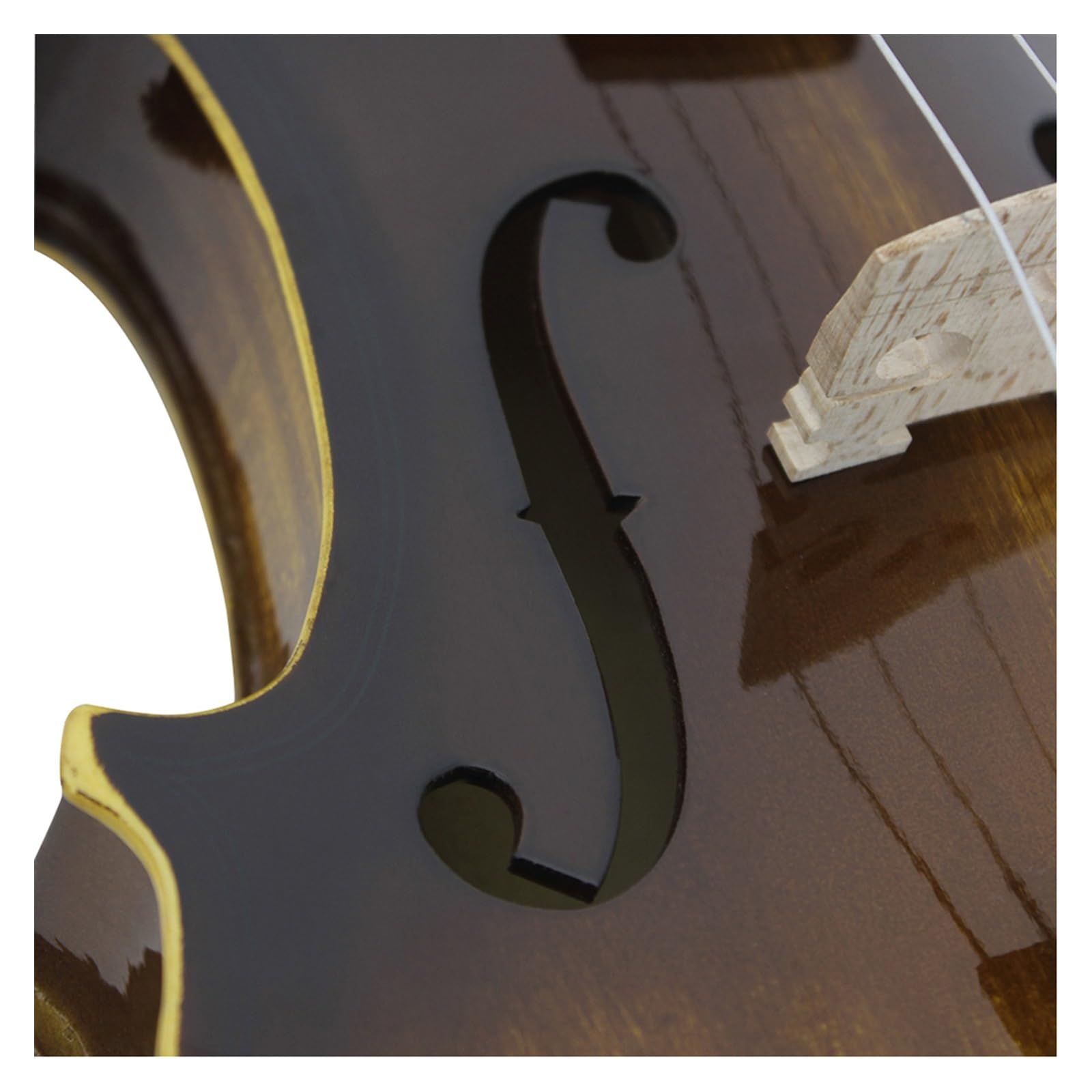 Violini Violino Acustico in Legno Massello 4/4 con Custodia per Arco Strumento A Corde Violino Studenti Principianti Musicali