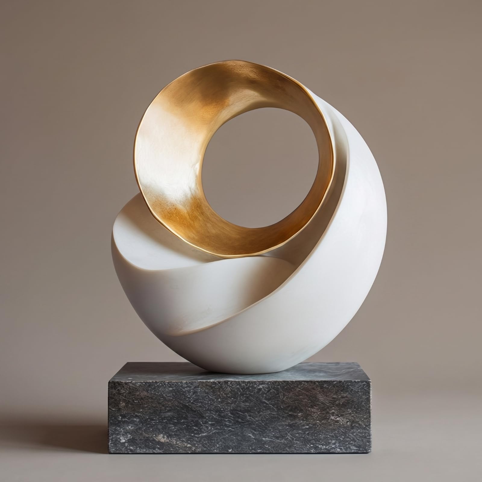 predolo Escultura Geométrica Contemporáneo, 10x8x26cm