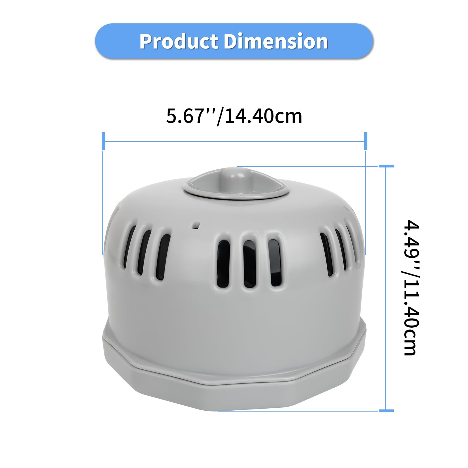 sawluv Replacement Hot Tub Part P05343, P6653 Filter Cartridge Holder Compatible with Best Way Cole Man SaluSpa, Filter Cartridge Holder Only for Hot Tubs Lay-Z-Spa, VI Spa, No Filters Included