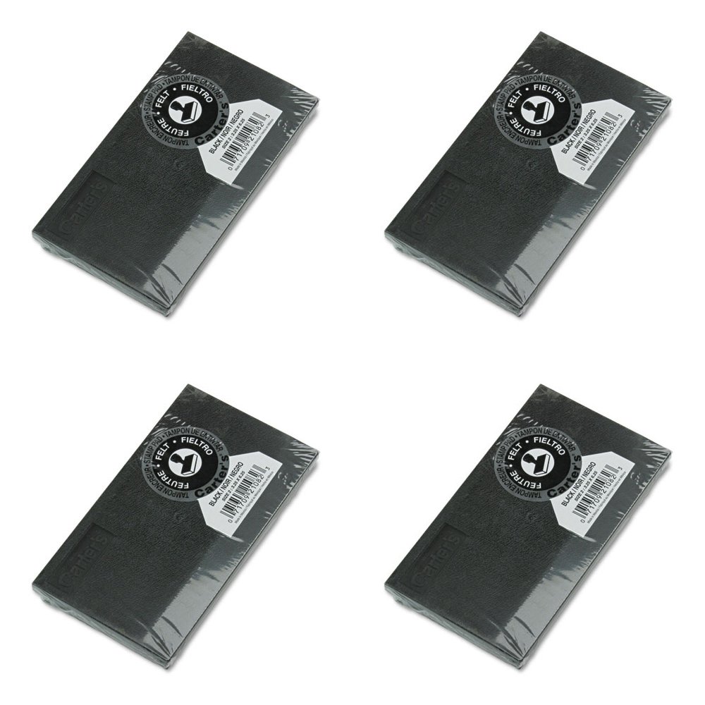 Felt Stamp Pad, 6 1/4 x 3 1/4, Black