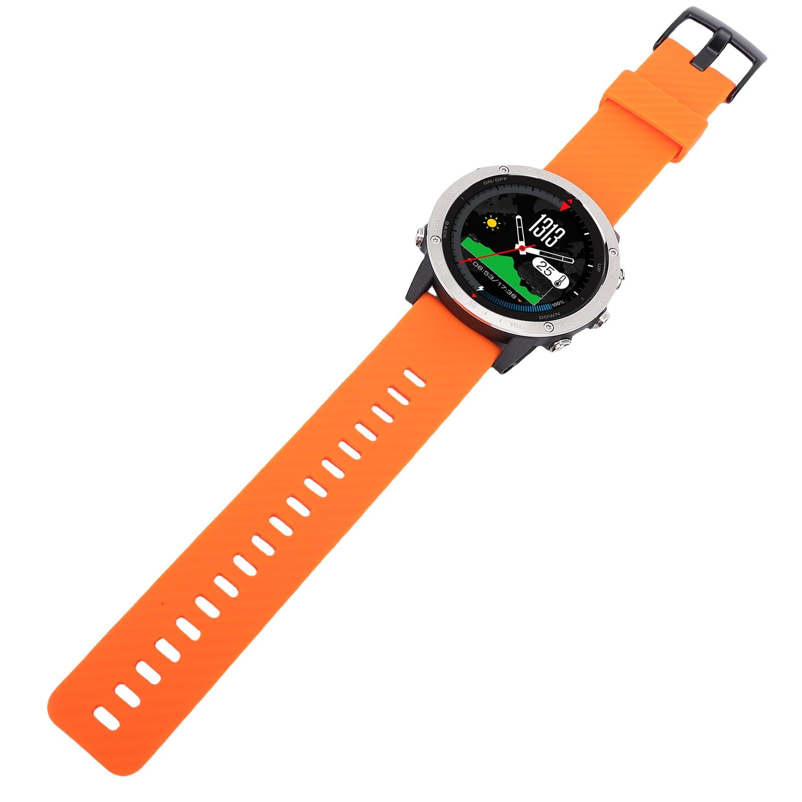 Sonew Orologio Smart Sportivo in Lega Rotondo da 0,3 Pollici per Uomo,