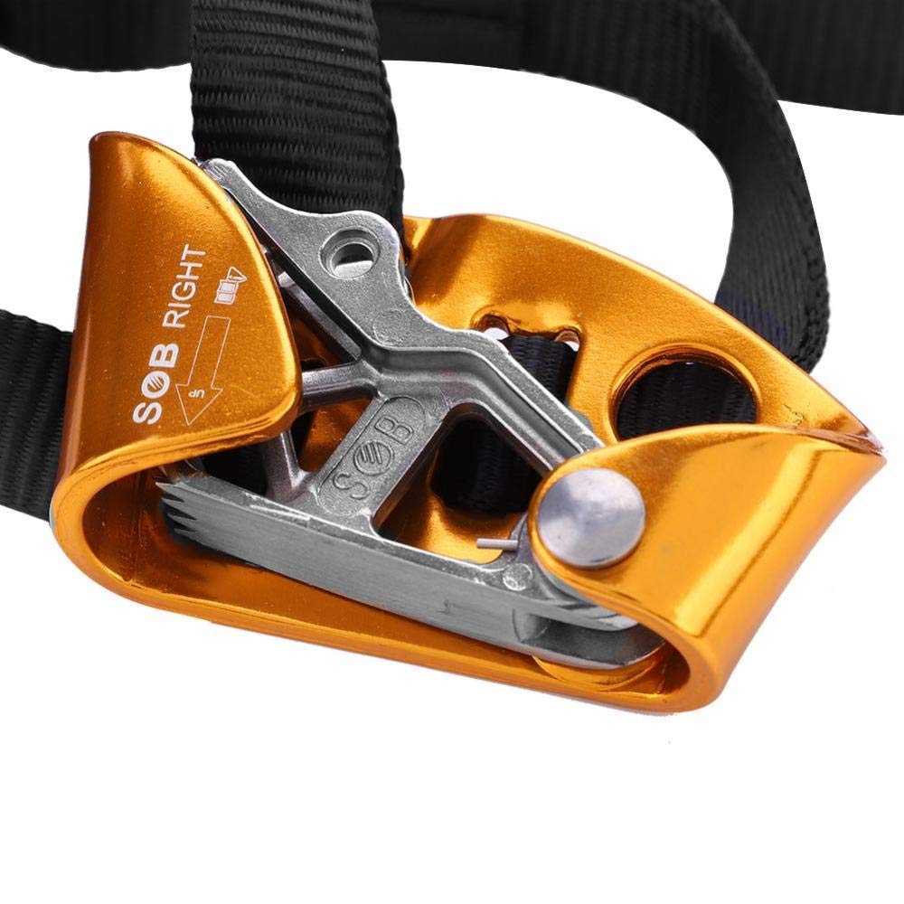 Tbest Foot Ascender Climbing,Piede Ascender, Piede Destro/Sinistro per L'Attrezzatura da Alpinismo per Alpinismo, Arrampicata su Roccia, Soccorso Antincendio O Protezione Ingegneristica