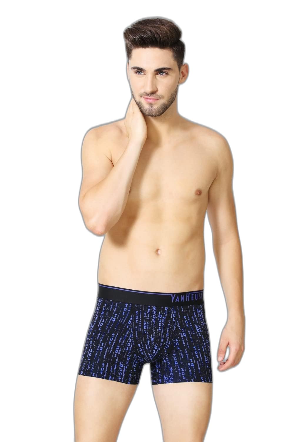 van heusen Men's Nylon Classic Regular Trunks-picture-14