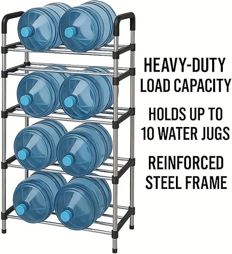 Miniatura 7 de Organizador de zapatos de 5 niveles, estante de metal apilable para zapatos, para entrada, armario o dormitorio, capacidad para 25-30 pares,