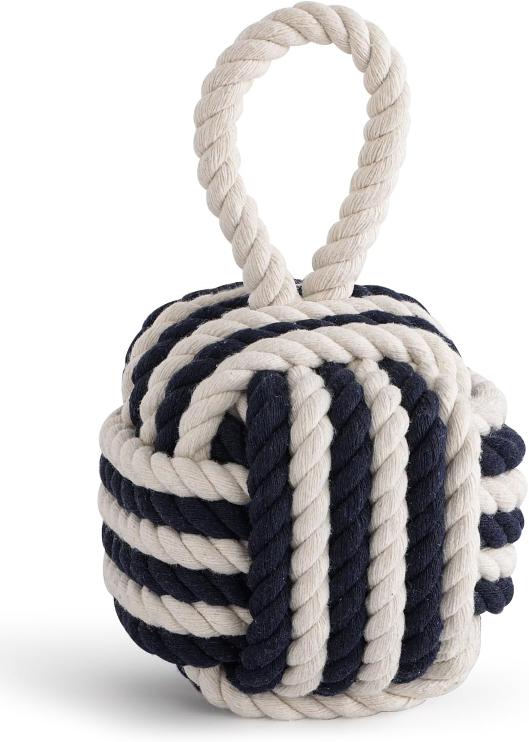 Decorative Door Stoppers, Cute Nautical Decorative Rope Door Stop, Heavy Duty Weighted Doorstop with Handle for Floor, Bedroom & Living Room, Window Wedge & Bookend(Multicolor)