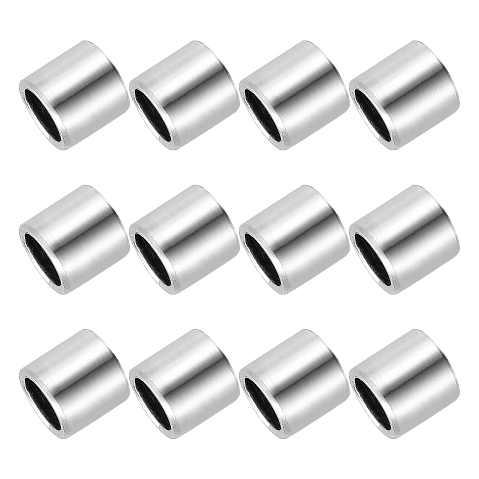 PATIKIL 12 Pcs Stainless Steel Spacers