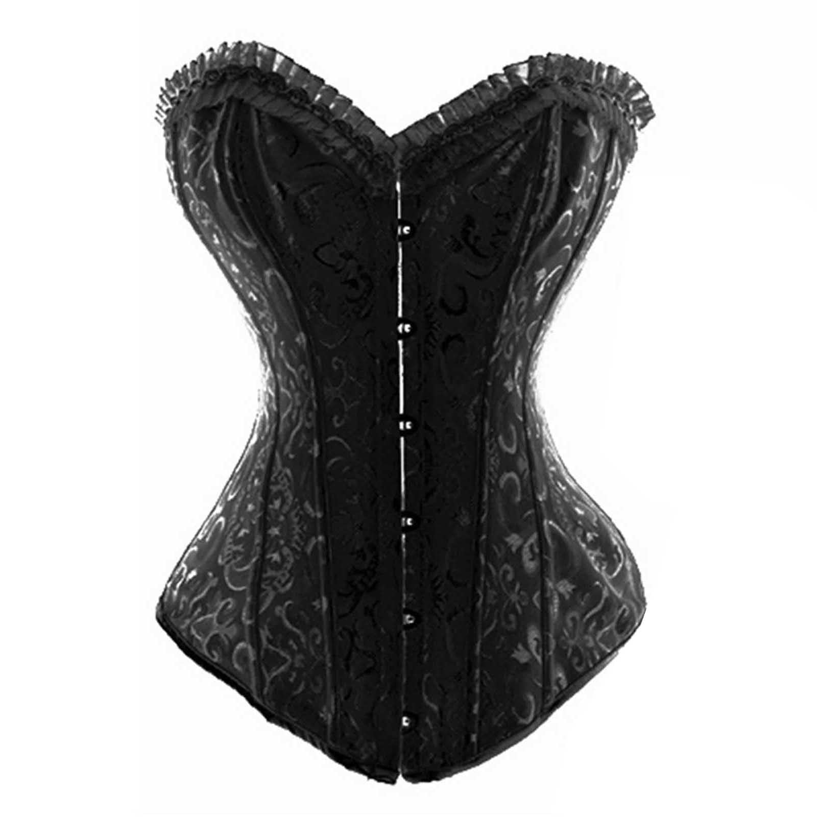 Corpetto Top Donna Curvy, Corsetto Donna Elegante Cerimonia