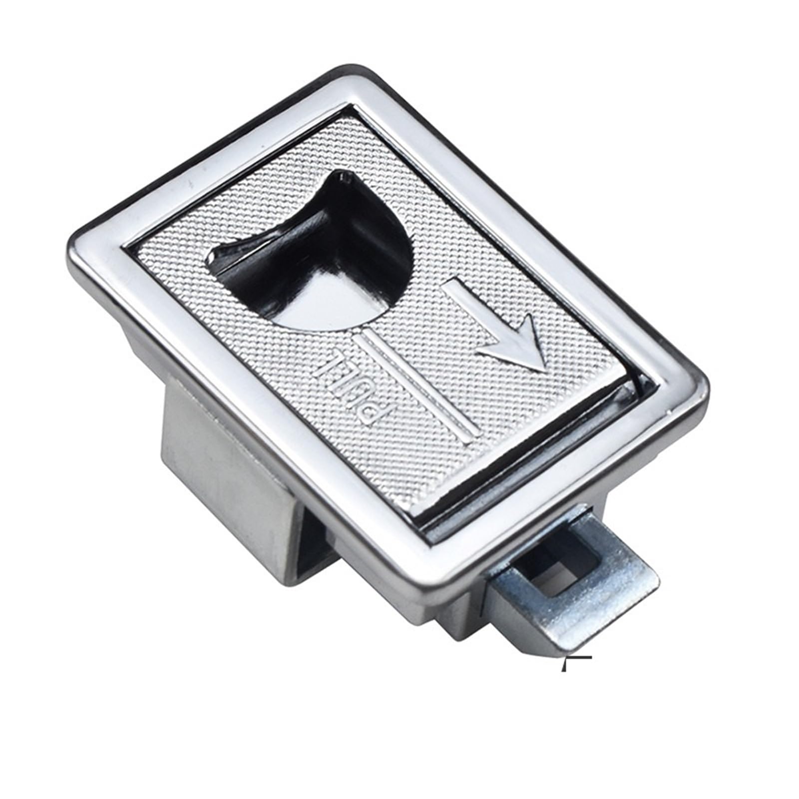 Serrure de remorque robuste en alliage de zinc avec noyau de verrouillage plat