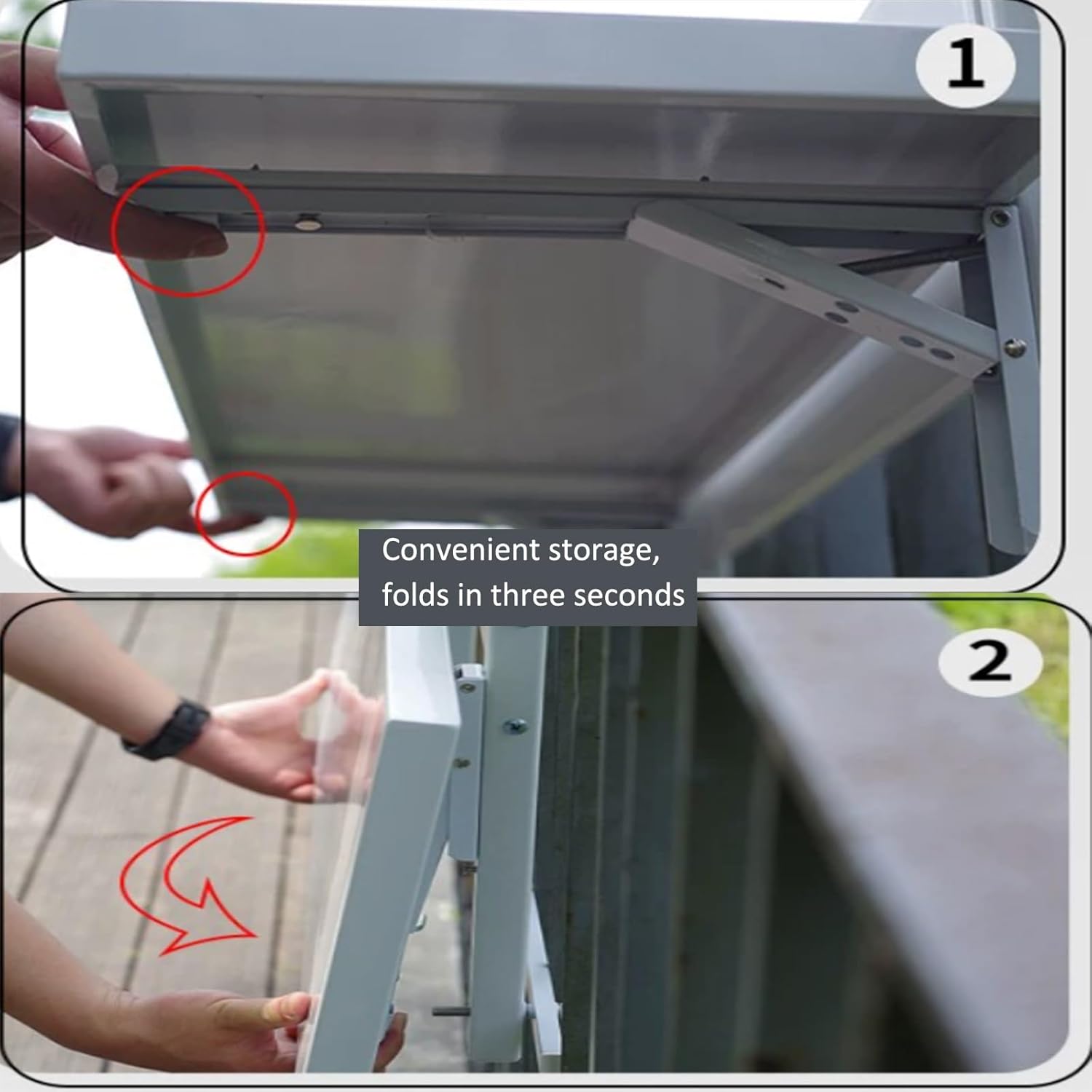 Wall-Mounted Folding Tables for Small Space-Saving Floating desks Wall-Mounted desks or wash Does not take up Space. Suitable for Dining Room, Room, Study, Kitchen,Wall-Mounted des