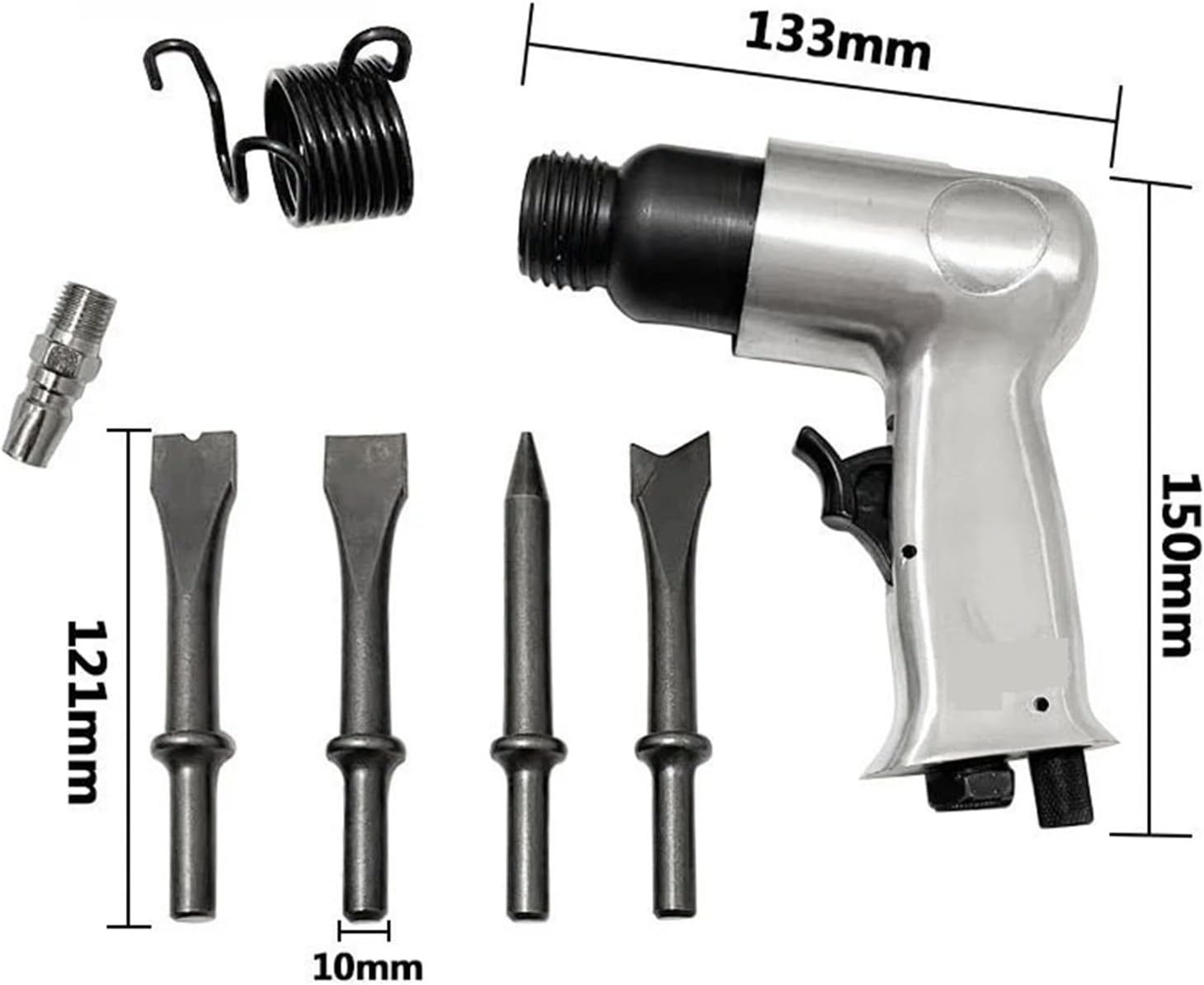 Air Hammer, Air Shovel Type 150 Pneumatic Impact Hammer Air Shovel Tool Multifunctional