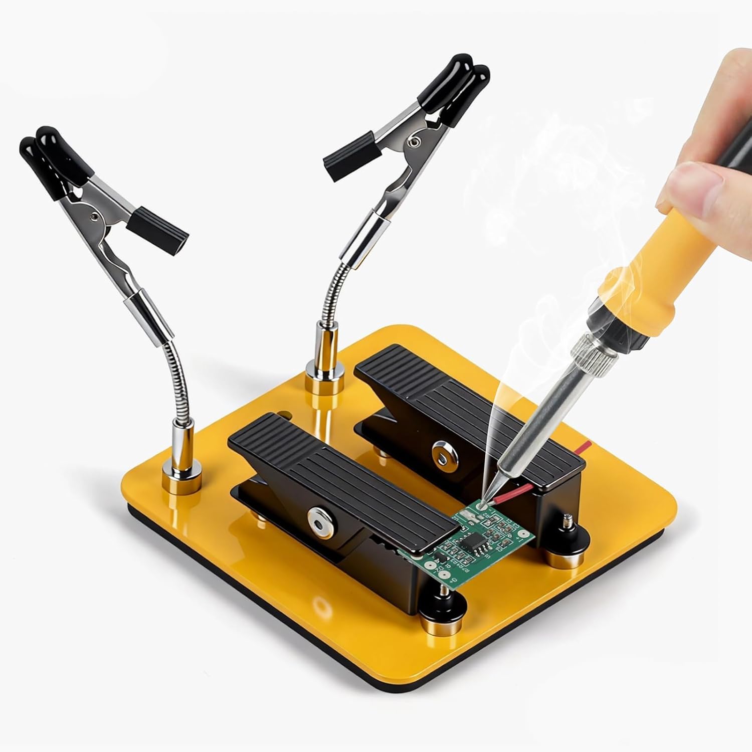 Dritte Hand Löthalterständer für Elektronikbasteln, Schmuckherstellung und Leiterplattenreparatur​ - Amazon product rated Grade B