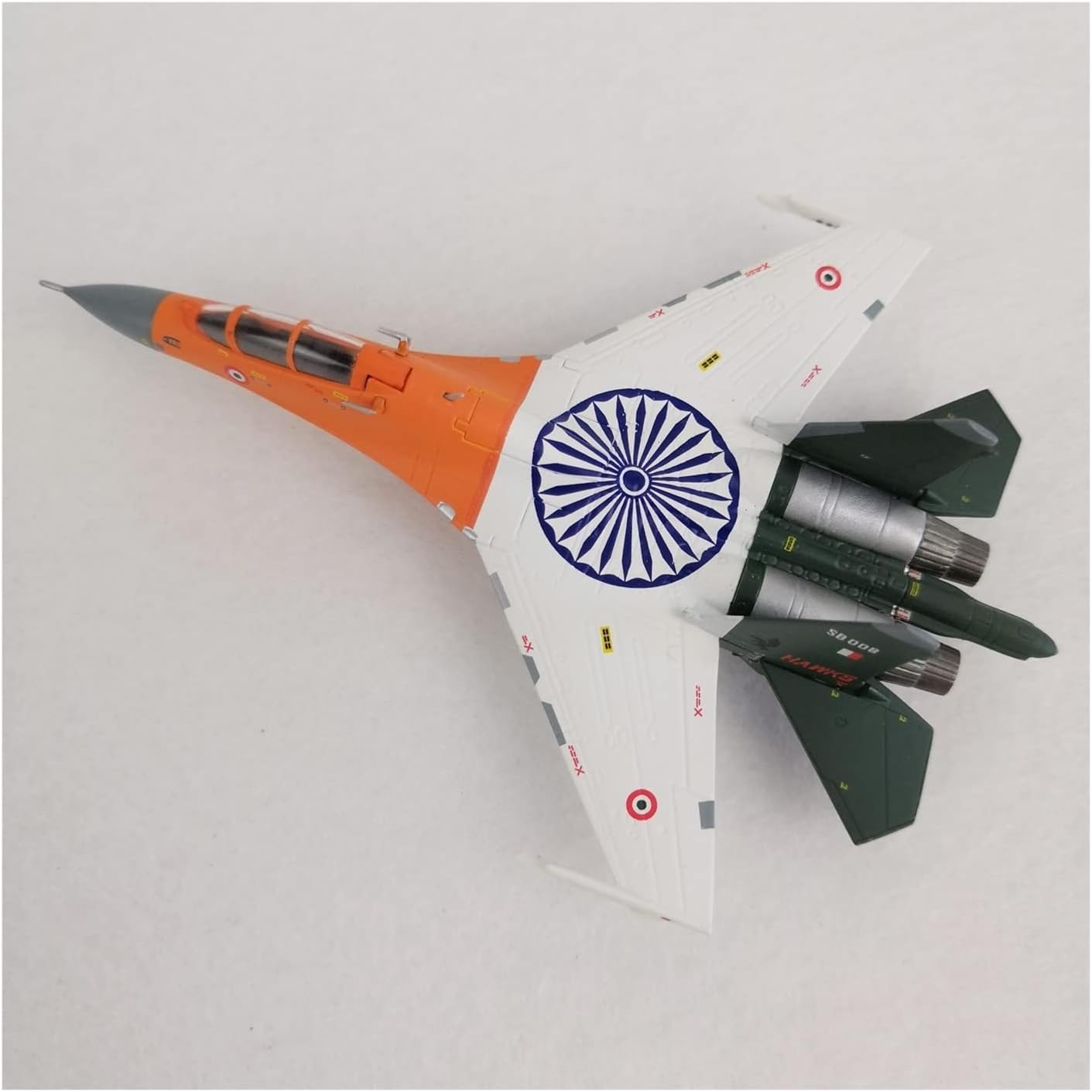 1 200 Fit for IAF No. 24 Squadron Falcon SB008 Three-Color Alloy Aircraft Model Collection Gift Hobby Playgame Kit
