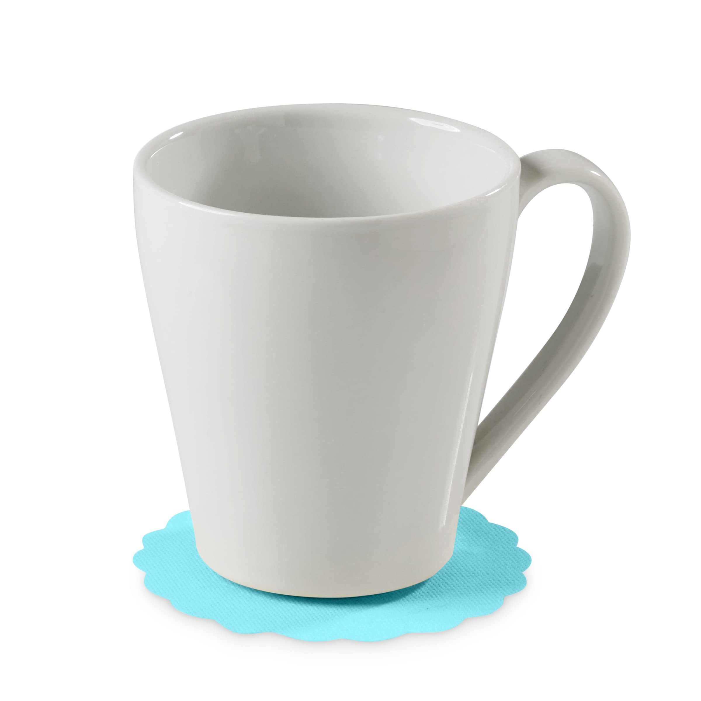 Posavasos desechables con tacto de lino para bebidas, posavasos redondos de papel de 3.5 pulgadas para bar, cóctel, bebidas, vino o evento, paquete de 500 unidades a granel