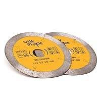 Vista 3 de 2 unids/lote 3-3/8 "Super Thin J Slot Diamond Porcelana Tile Cutting Blade