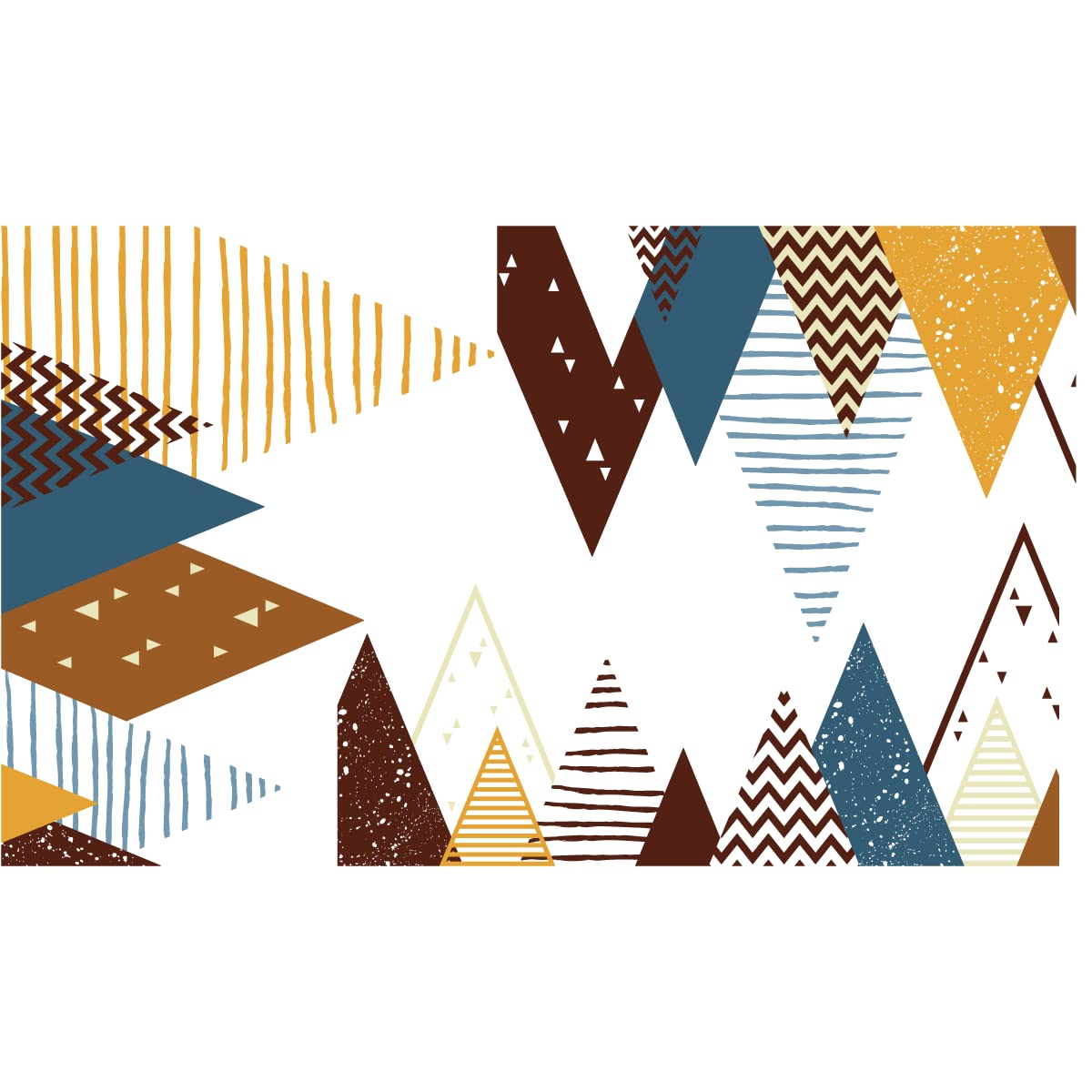 Children's Wall Stickers - Nursery Decoration - Giant Children's Wall Sticker Scandinavian Mountains Ulrika - 40 x 65 cm - Image 2