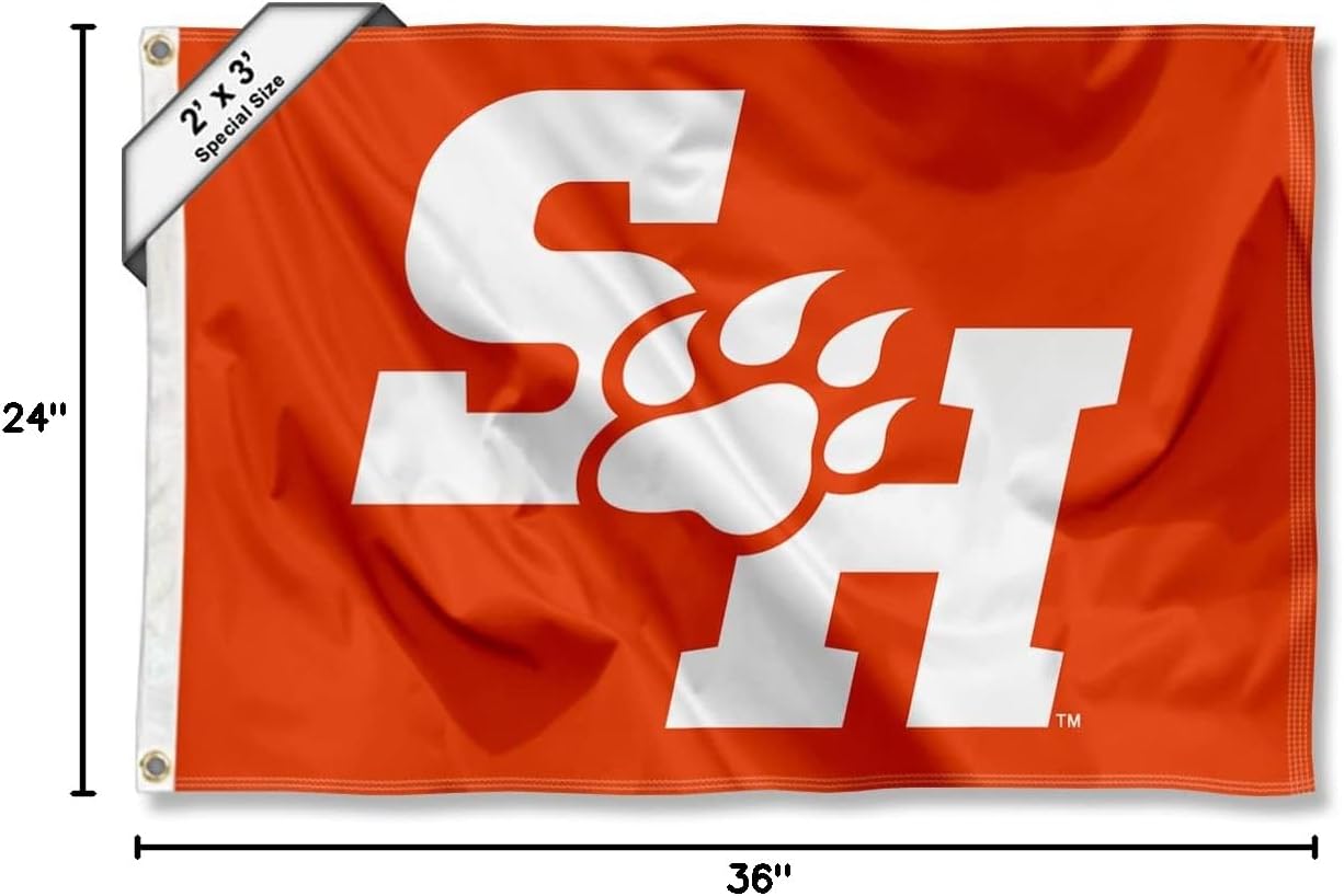 Sam Houston State Bearkats New Logo Small 2x3 Foot Flag - Image 3