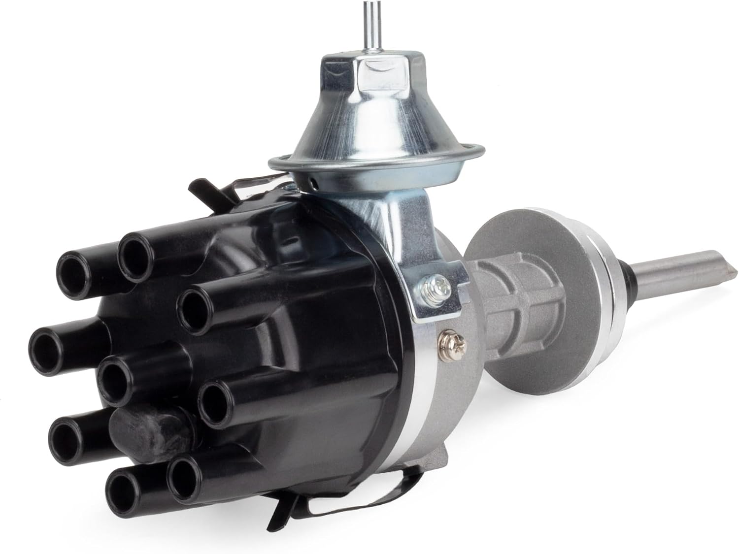 Ignition Distributor with Cap and Rotor Compatible with Chrysler Dodge & Plymouth Vehicles - V8 5.0L 5.2L 5.9L - Charger, Town & Country, Challenger, Dart, Dakota, Fury, 1972-1989,# 3438896