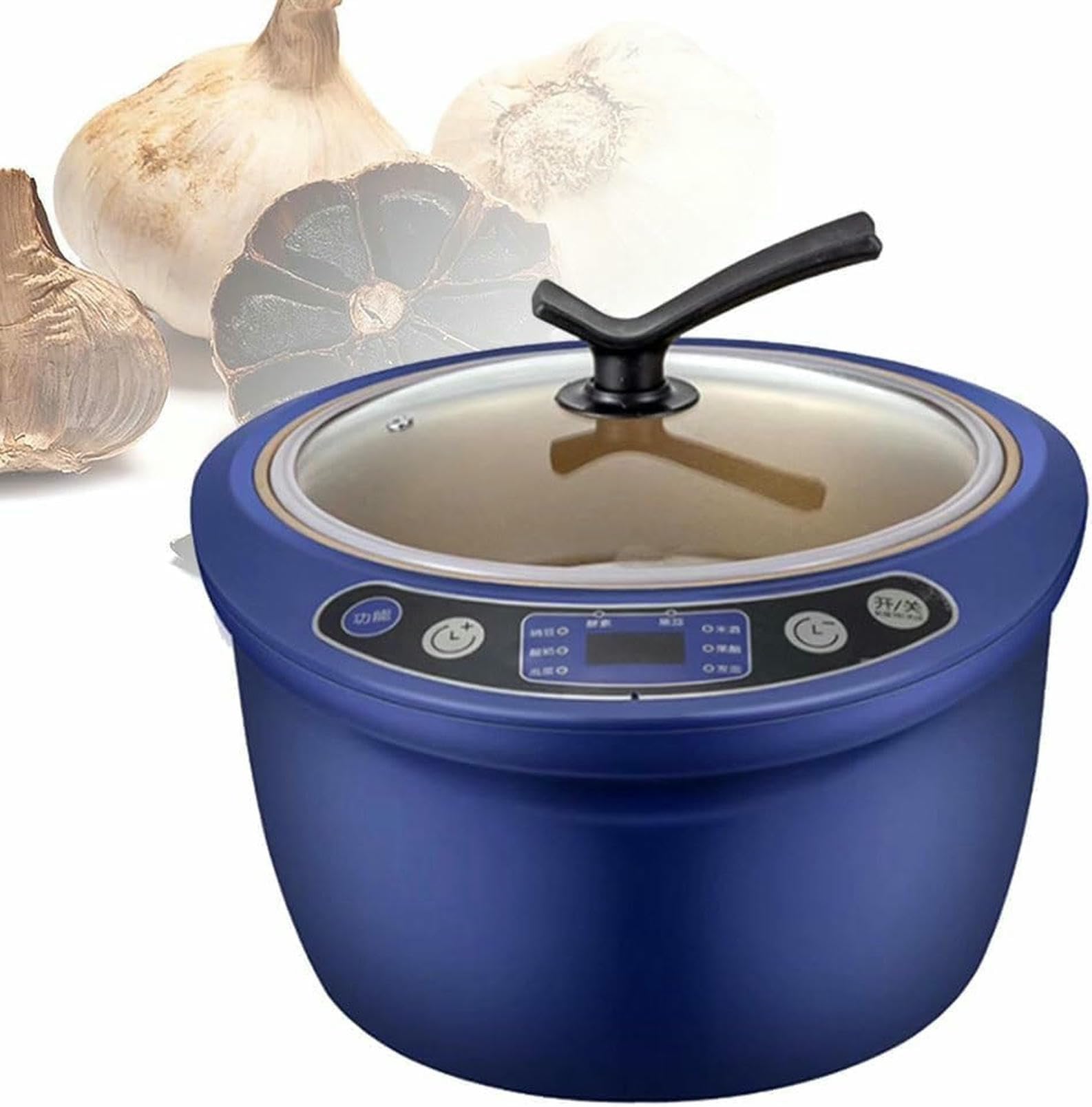Automatyczna maszyna do fermentacji czosnku, elektryczna skrzynka fermentacyjna na czarny czosnek, jogurt, natto, słodki ryż, wielofunkcyjny garnek fermentacyjny