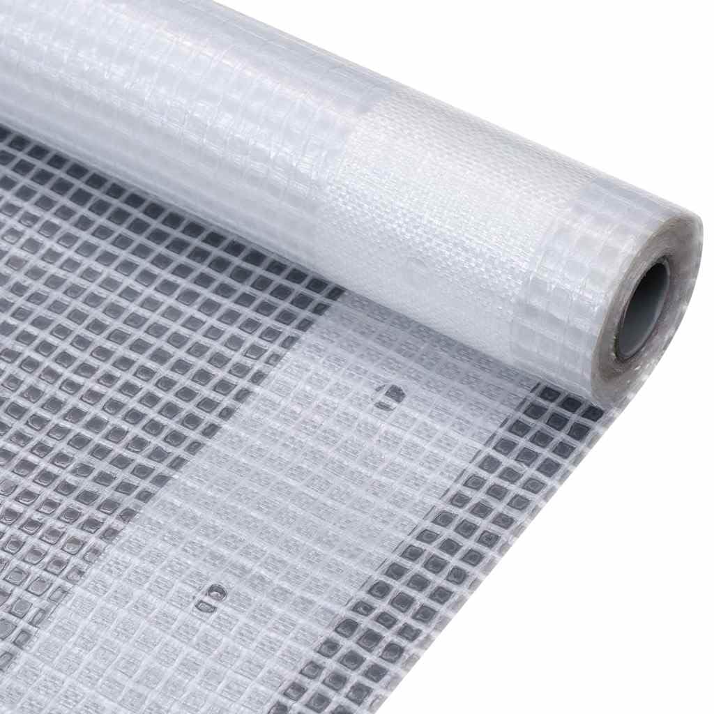 Lot de 2 bâches en maille - 260 g/m² - 4 x 10 m - Blanc