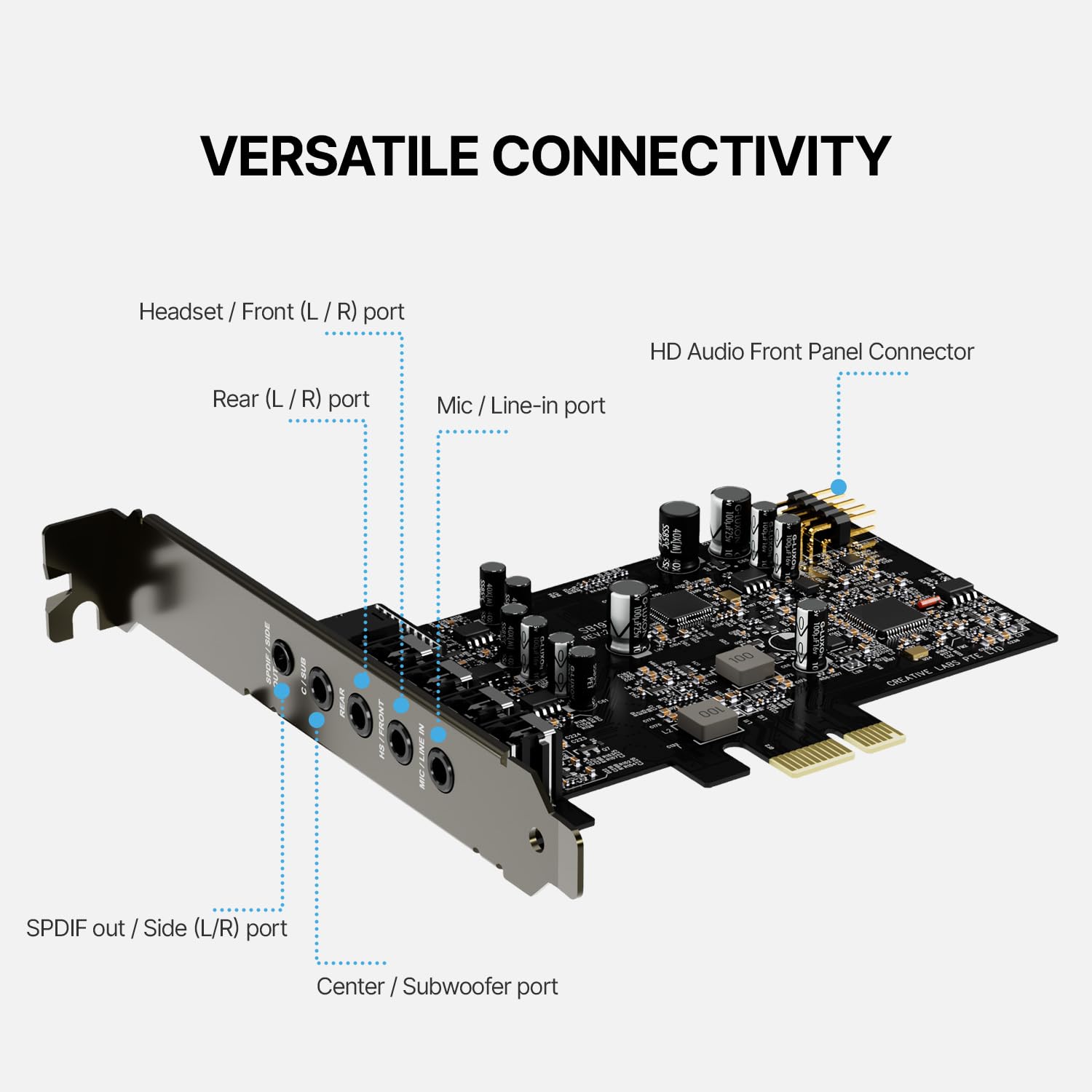 Amazon | Creative Sound Blaster Audigy Fx Pro ハイレゾ PCI-e